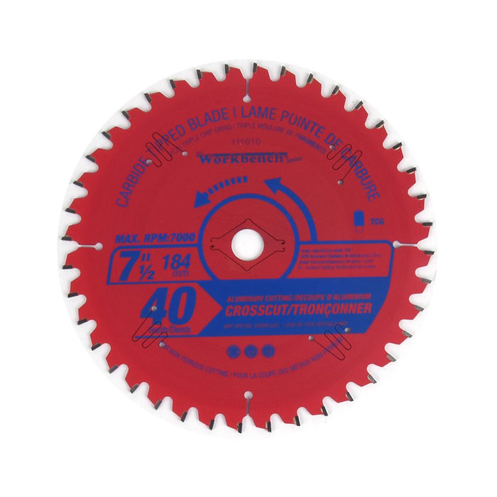 SAW BLADE ALUMINUM TCG CUT 7-1/4IN