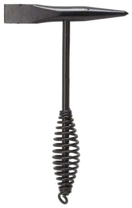CHIPPING HAMMER, SPIRAL HANDLE, 18 OZ