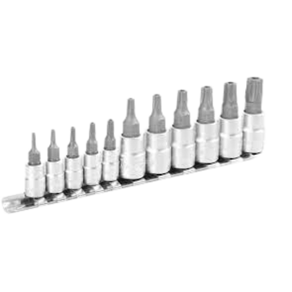 11PC STAR TAMPERPROOF SOCKET SET
