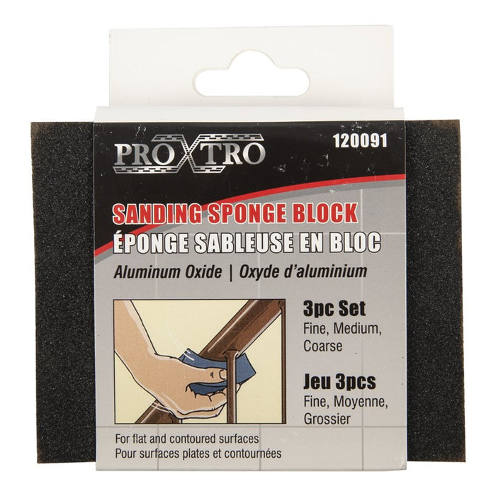 SANDING SPONGE 3PC SET