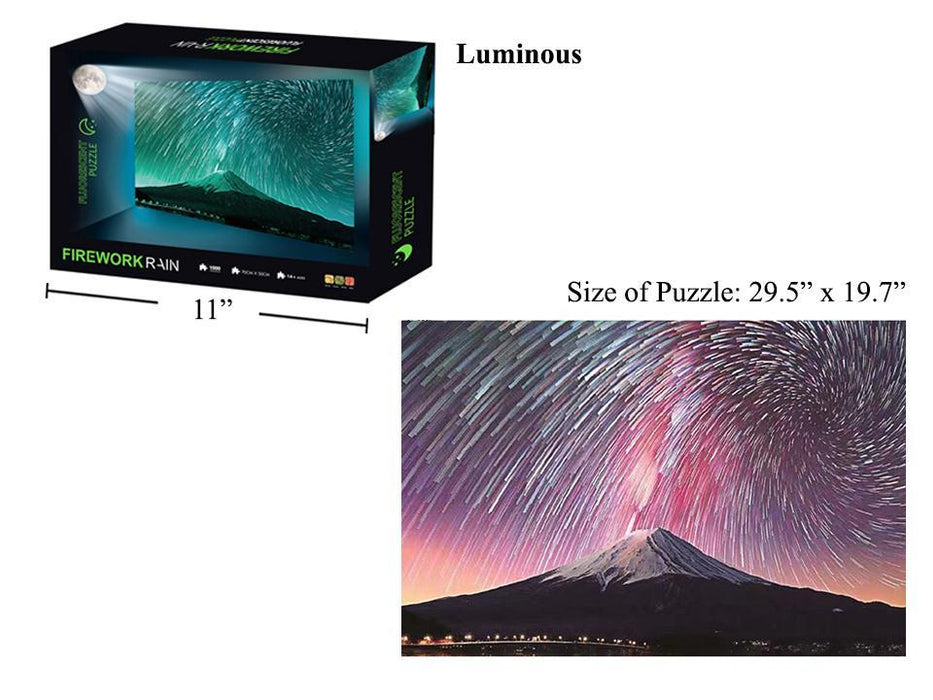 1000PCS PUZZLE WITH LUMINOUS