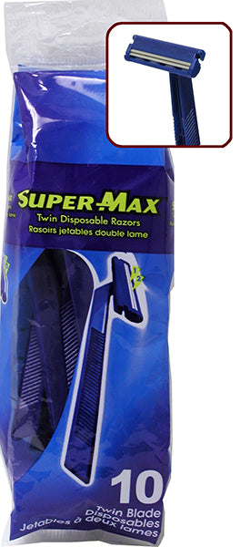 Razor Super Click Razor SUPER MAX - DISPOSABLE RAZORS WITH BLADE, 10 PCS — North Cobalt Flea Market