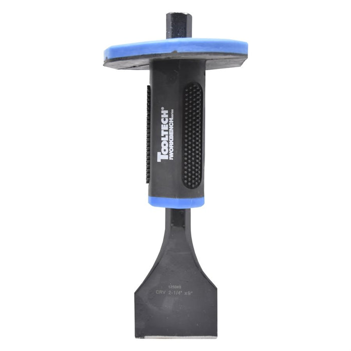 MASON CHISEL W/GUARD 2-1/4IN X 9IN