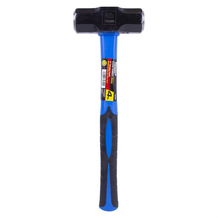SLEDGE HAMMER 4LBS 16IN FIBERGLASS HANDLE