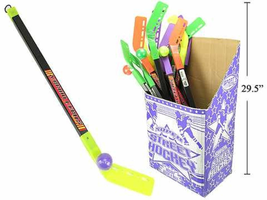 STREET HOCKEY STICK - 30'' WITH BALL