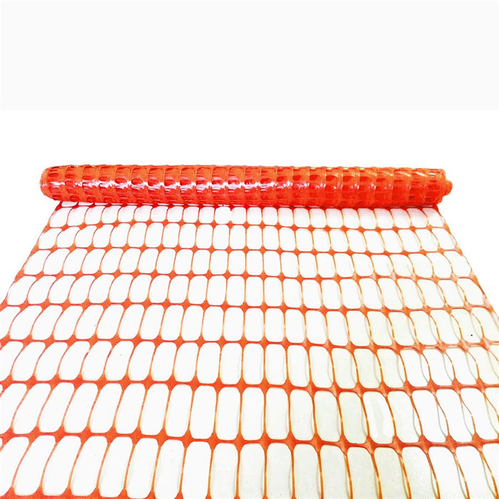 WARNING FENCE RECTANGULAR PLASTIC MESH 4FT X 100FT ORANGE