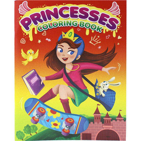 PRINCESS COLORING  BOOK