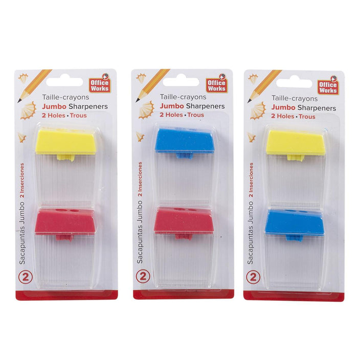 SHARPENER JUMBO 2 PC