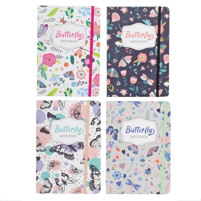 BUTTERFLY HARD COVER NOTEBOOK