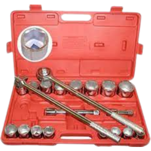 21PC  3/4IN DR SOCKET SET SAE