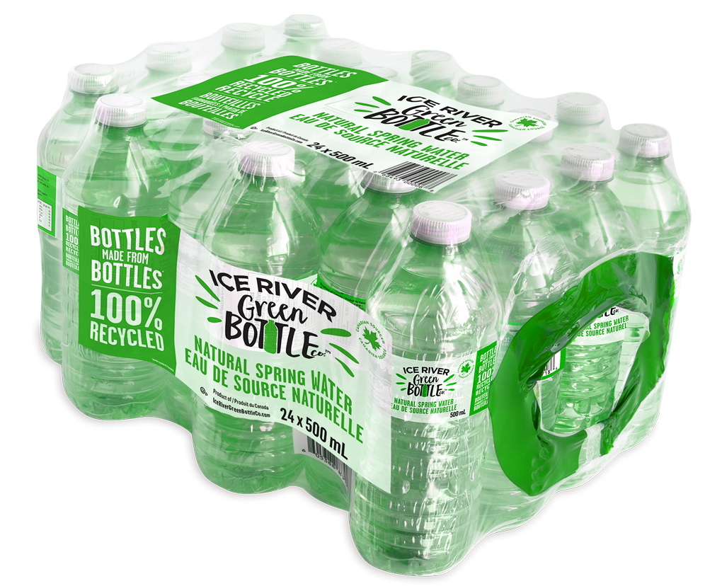 ICE RIVER GREEN BOTTLE 24PK WATER — North Cobalt Flea Market