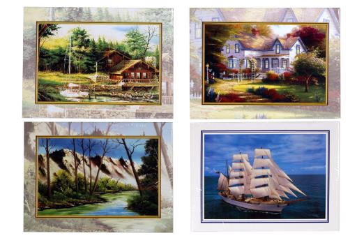 JIGSAW PUZZLE 500PC SCENIC VIEW