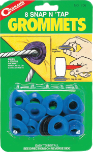 PLASTIC TARP GROMMET 8PK