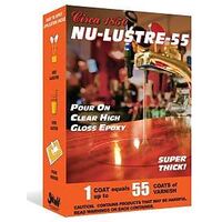 NU-LUSTRE-55 EPOXY AMBER/CLEAR 946ML
