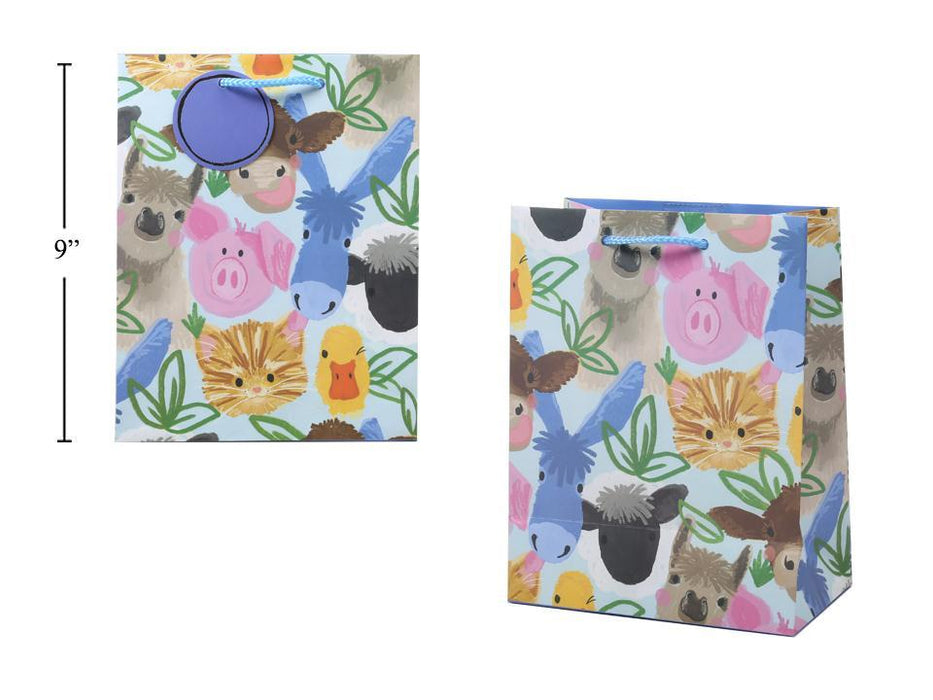 CUTE ANIMAL MEDIUM GIFT BAG