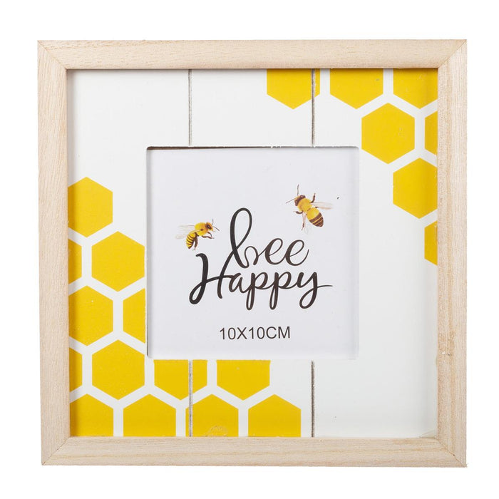 BEE HAPPY PHOTO FRAME 7"X7"