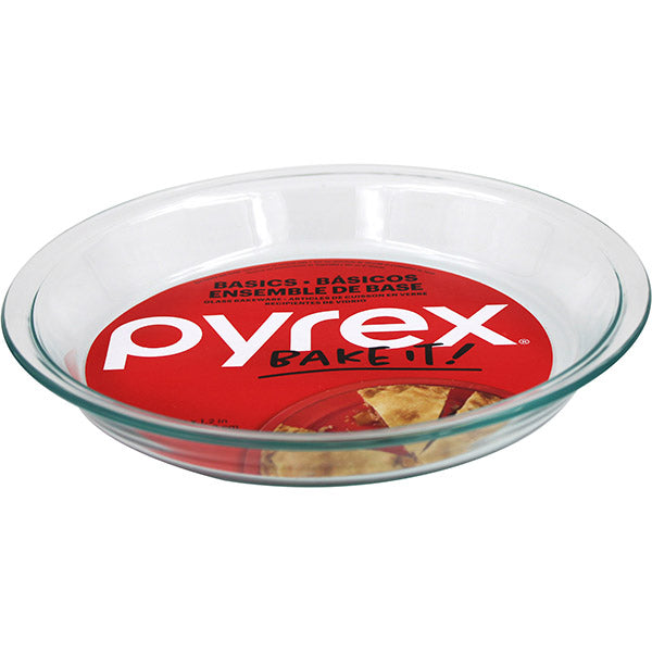 PIE PLATE 9'' 1L GLASS