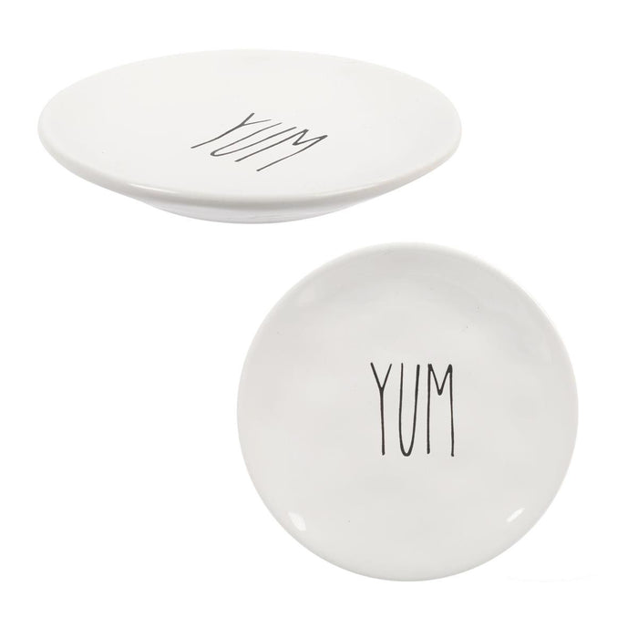 MODERN FARMHOUSE CERAMIC SIDE PLATE