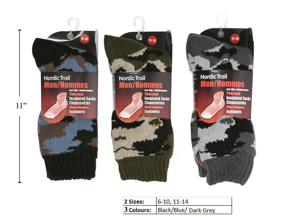 NORDIC THERMAL CAMO SOCKS MEN