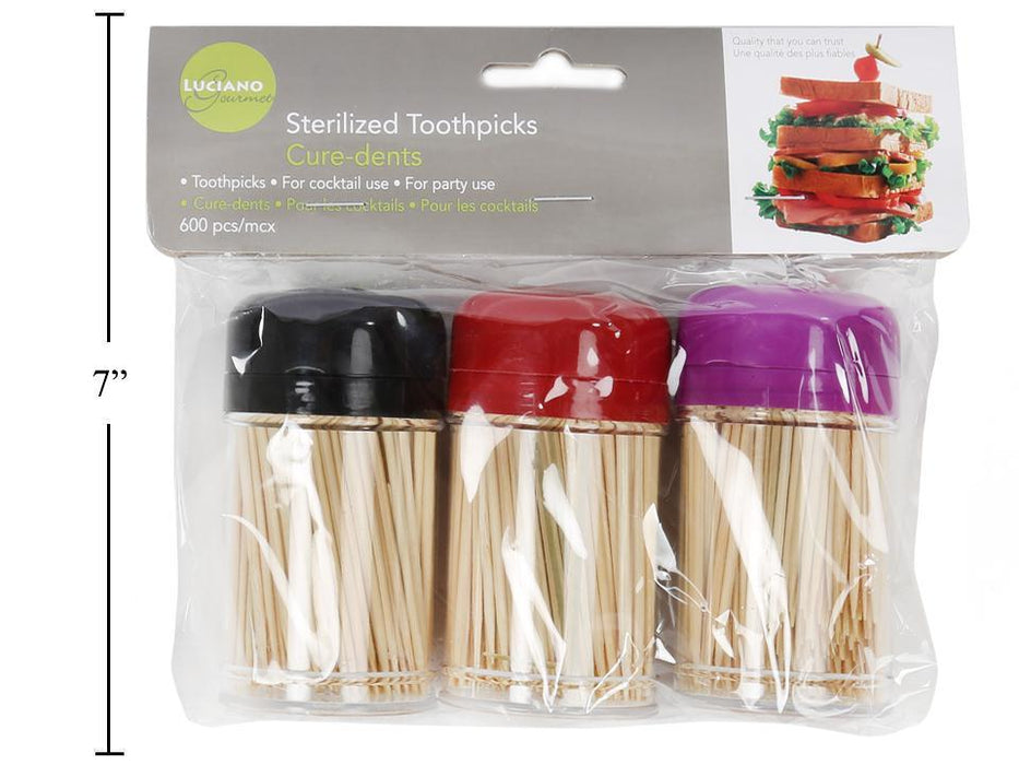 STERILED TOOTHPICKS 600 PCS
