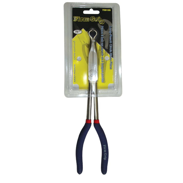 CIRCLE NOSE LONG REACH PLIERS