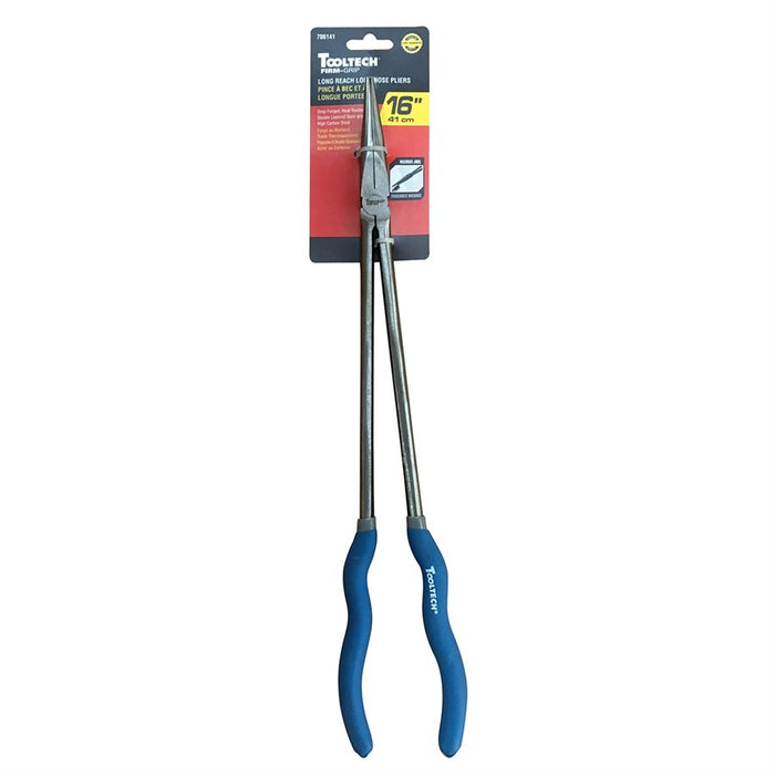 LONG NOSE LONG REACH PLIERS HCS 16IN