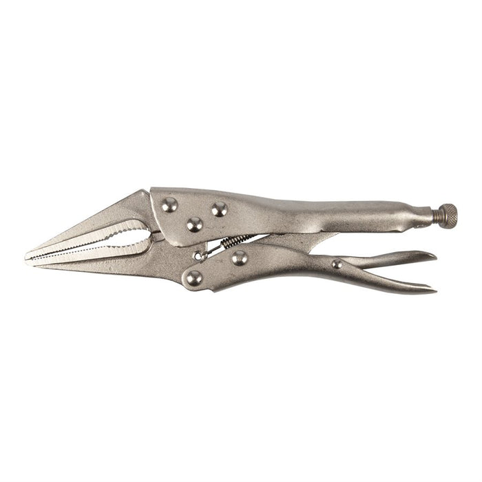 LONG NOSE LOCKING PLIERS HCS 10IN
