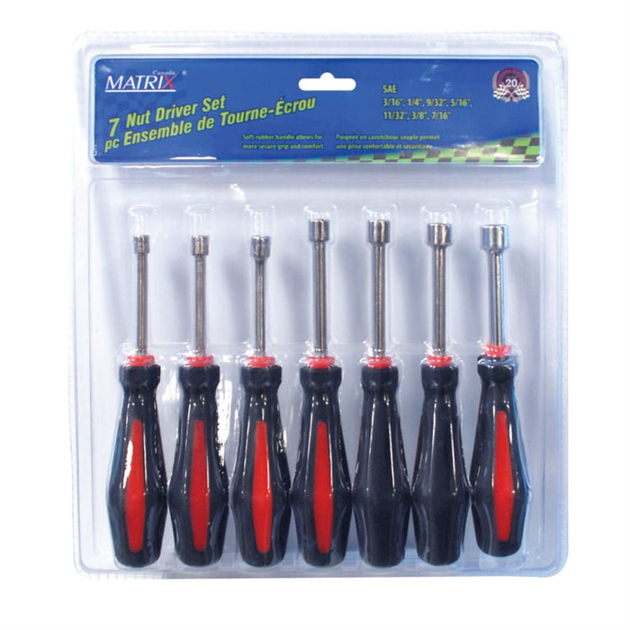 NUT DRIVER METRIC 7PC SET