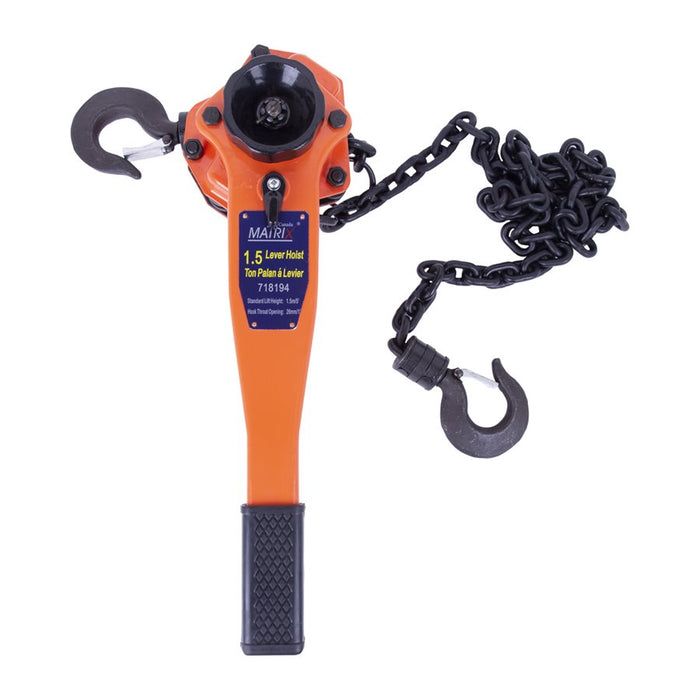 LEVER HOIST 1-1/2 TON