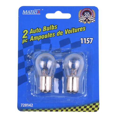 BULB AUTO CLEAR 2PK (1157)