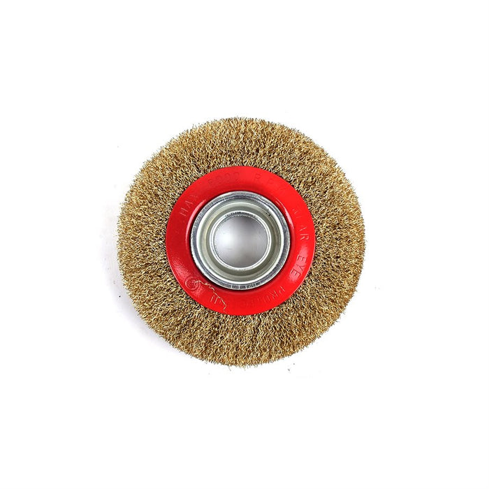 WIRE WHEEL BRUSH 6IN