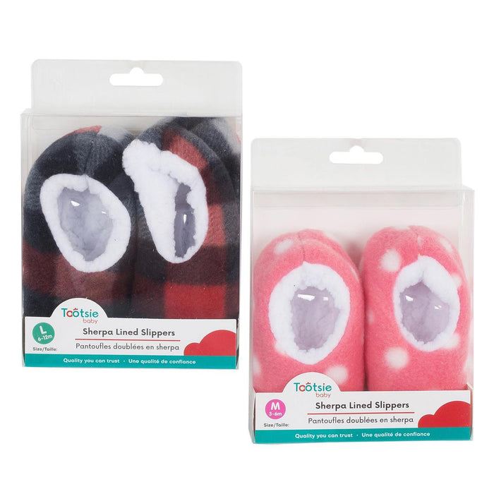 TOOTSIE BABY - SHERPA SLIPPERS