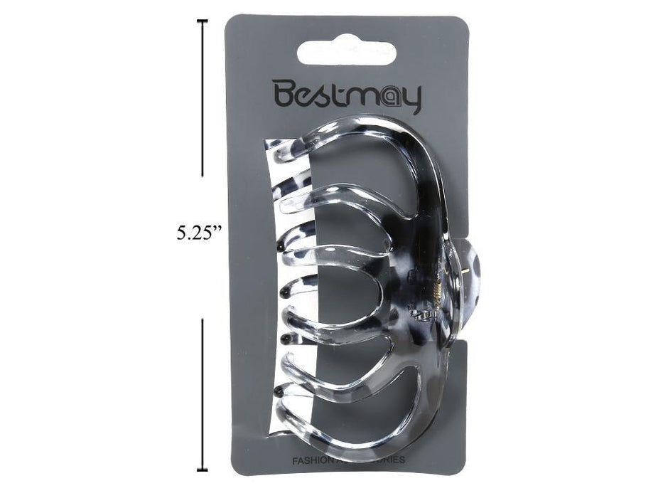 STYLIN BLACK MARBLE CLAW CLIP