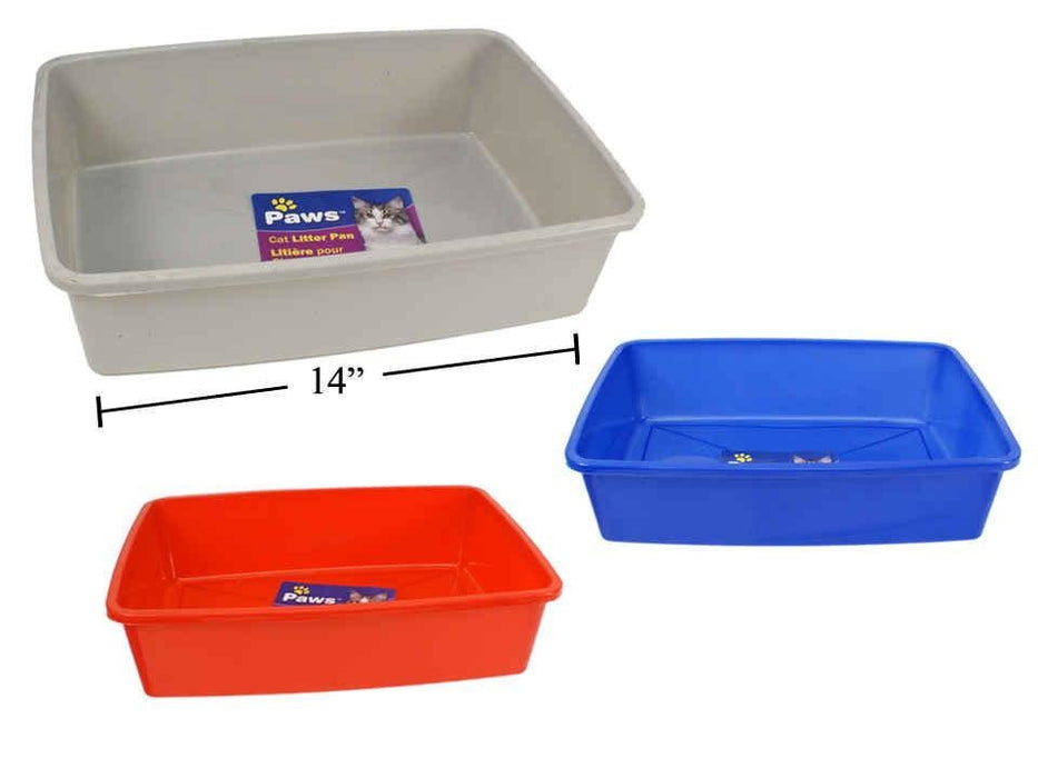 PAWS LARGE CAT LITTER PAN