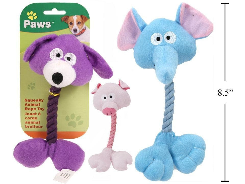 PAWS, ANIMAL ROPE TOY