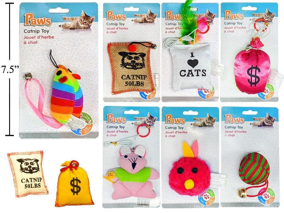 PAWS CATNIP TOYS