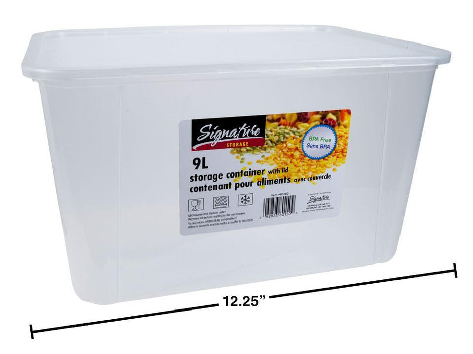 9L RECT. FOOD STORAGE