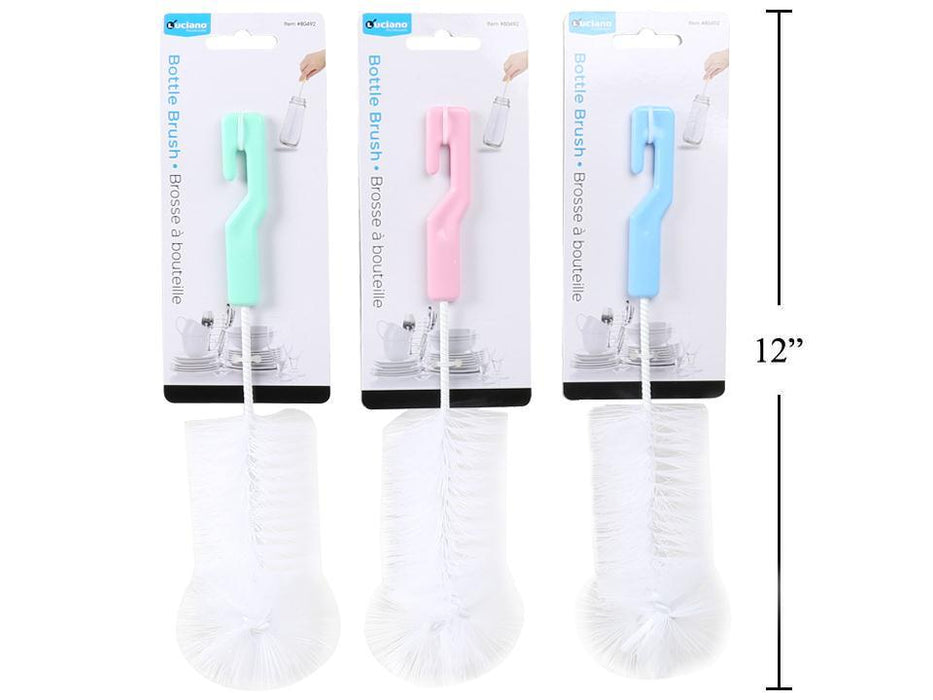 BOTTLE BRUSH WITH PLASTIC HANDLE