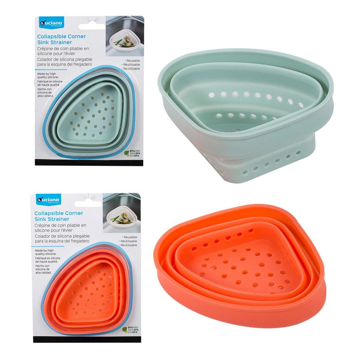 SILICONE SINK CORNER STRAINER