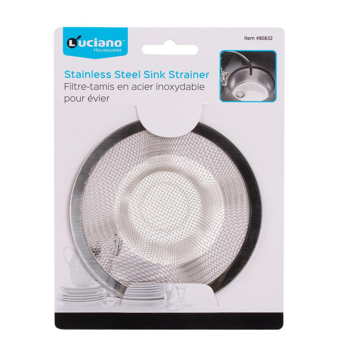 SINK STRAINER STAINLESS STEEL 4.375'' D