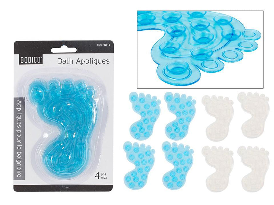 BATH APPLIQUES 4 PCS