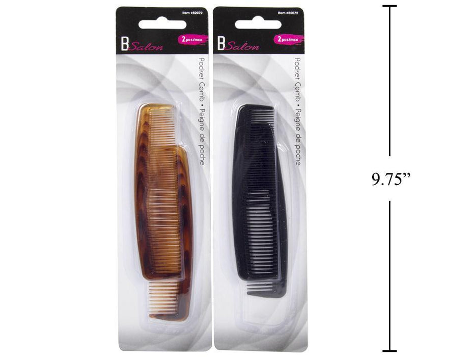 POCKET COMB - 2 PCS