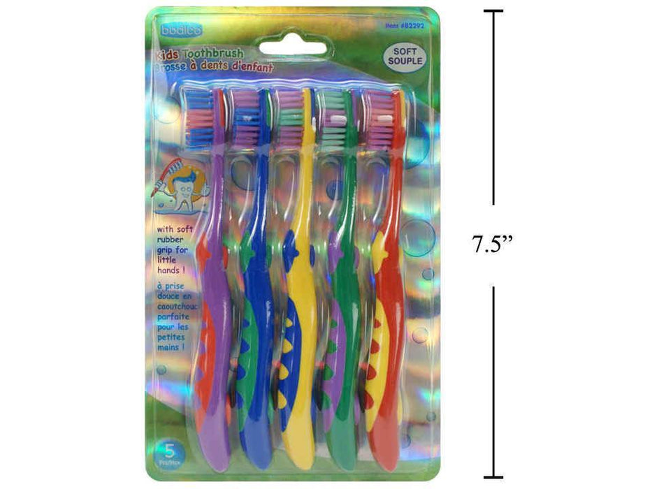 BODICO KIDS TOOTHBRUSHES - 5 PCS