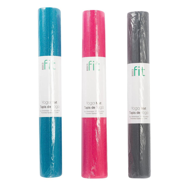 BODICO FIT PVC YOGA MAT 3MM