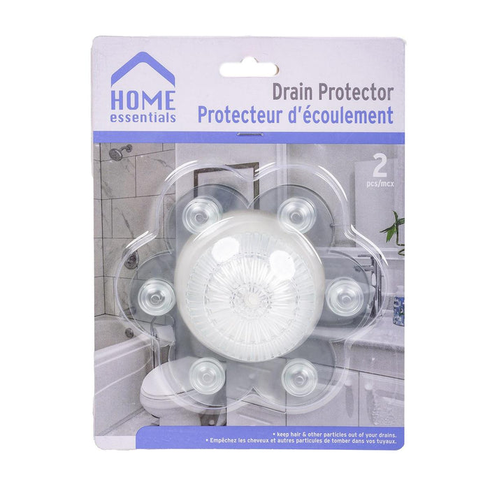 DRAIN PROTECTORS, CLEAR 2 PCS