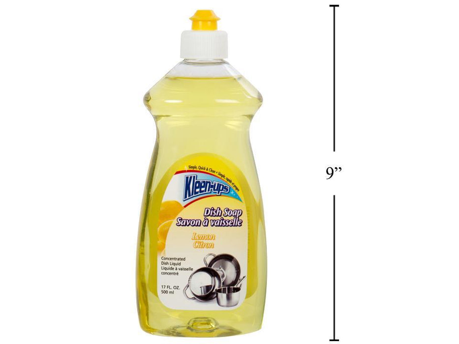 H.E. 500ML KLEEN-UPS LEMON DISH SOAP