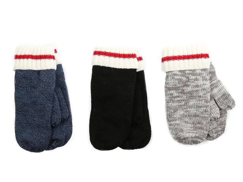 NORDIC YOUTH KNITTED MITTENS