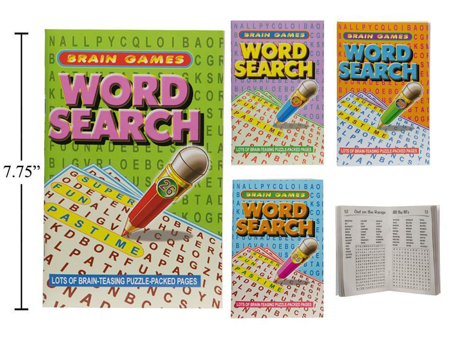 BRAIN GAMES WORD SEARCH PUZZLE BOOK