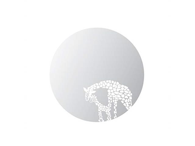 ZAMBA ROUND GIRAFFE MIRROR