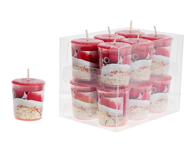 MUSHROOM VOTIVE SCENTED CANDLE